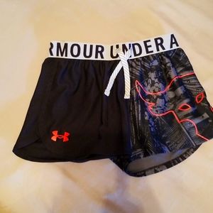 Under Armor shorts, youth medium